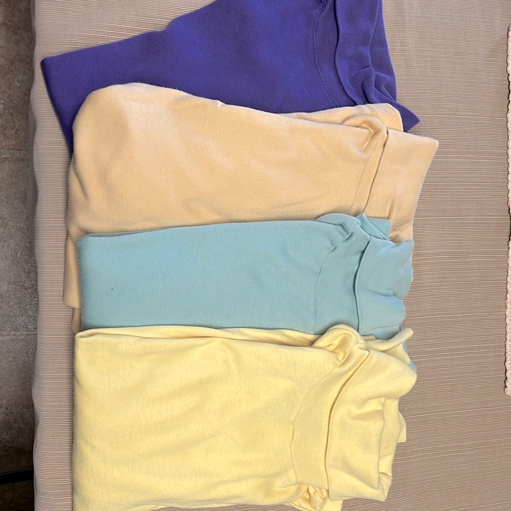 4 Ladies turtle neck tops